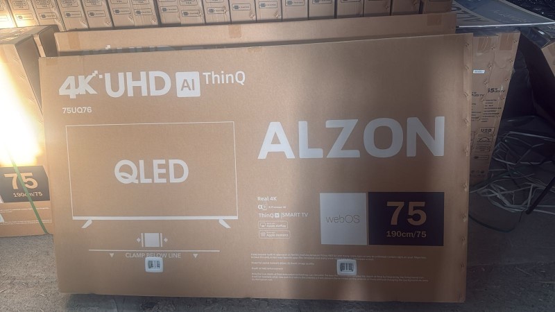 Телевизор ALZON 75 (Webos) Q-LED (с саундбаром)